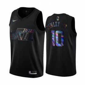 Maillot Basket Homme Utah Jazz Mike Conley Jr. 10 Iridescent HWC Collection Swingman